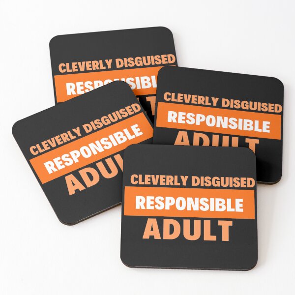 Item preview, Halloween Disguise- Cleverly Disguised Responsible Adult designed and sold by Mumzy2many.