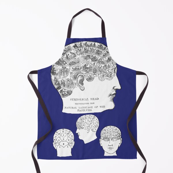 Item preview, Victorian Illustration of the Four Views of the Phrenological Head  designed and sold by TheWitchsWolf.