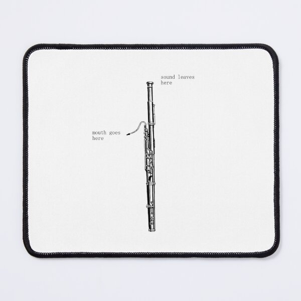 Item preview, Funny Bassoon Diagram | Art designed and sold by Thermopolium.