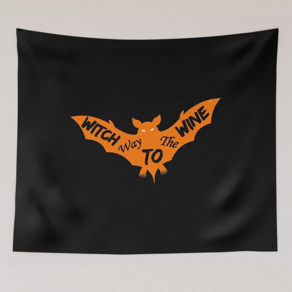 Item preview, Witch Way To The Wine T-shirt, funny halloween t-shirt, Gift for halloween. designed and sold by mHmShop.