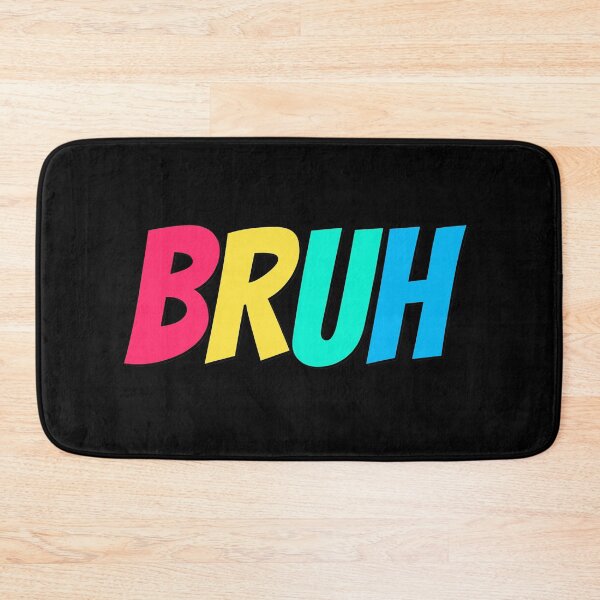 Item preview, Brightly Colored Bruh Meme designed and sold by thecooltable.