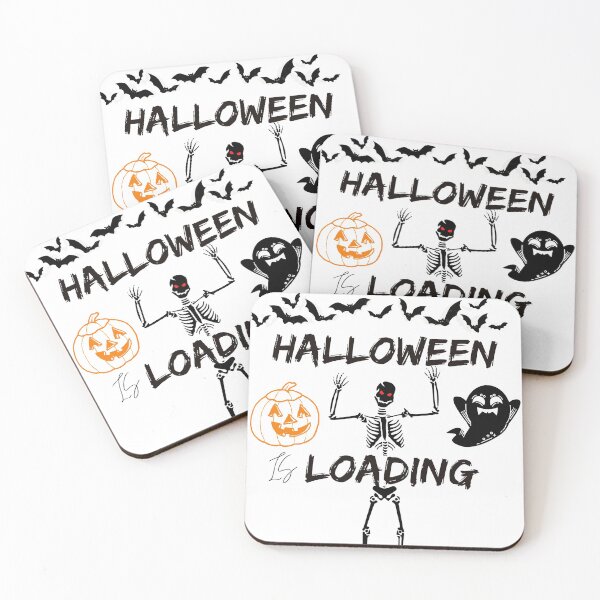 Item preview, &quot,Halloween Is Loading&quot, Essential T-Shirt designed and sold by Dragsma ⭐⭐⭐⭐⭐.