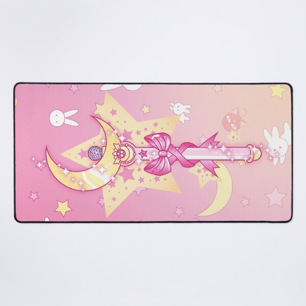 Moon wand stick, Cardcaptor Sakura, Sailor moon, magical girl Desk Mat