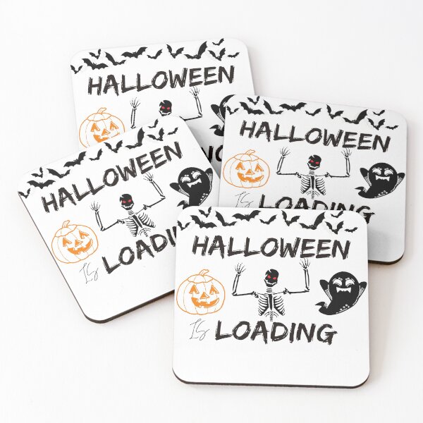 Item preview,  &quot,Halloween Is Loading&quot, Essential T-Shirt designed and sold by Dragsma ⭐⭐⭐⭐⭐.