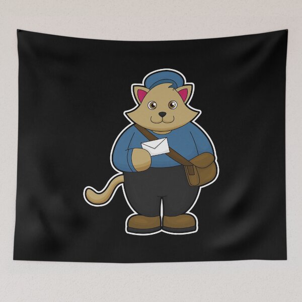 Item preview, Cat Postman Letter designed and sold by Snabdesign84.