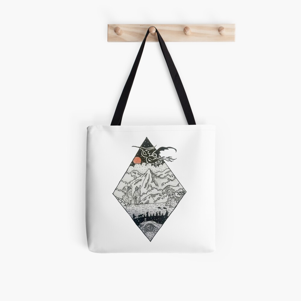 Artikel-Vorschau von Allover-Print Tote Bag, designt und verkauft von MissArwen.