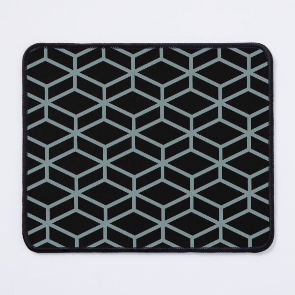 Item preview, Blue Green and Black Tessellation Line Pattern 8 Coordinates W/ Sherwin Williams Moody Blue SW 6221 2022 Popular Color - Colour - Hue designed and sold by ColorOfTheYears.