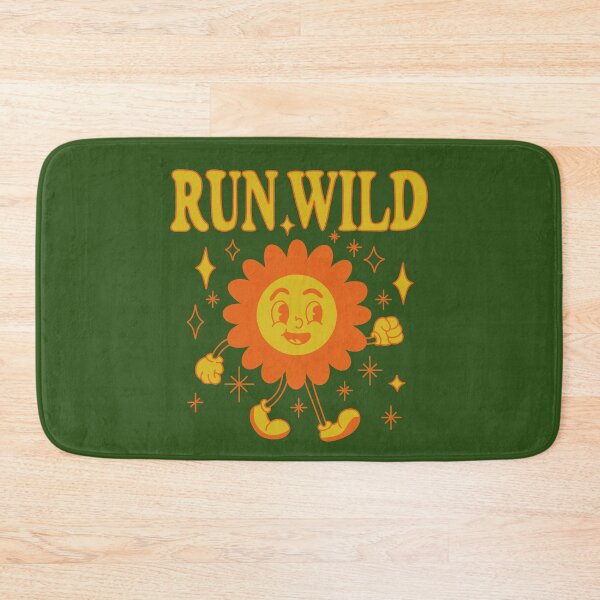 Item preview, Run Wild Retro Flower Adorable Cartoon designed and sold by trajeado14.