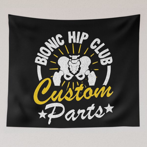 Item preview, Hip Replacement Surgery Bionic Hip Club Member Recovery designed and sold by Stronzi.