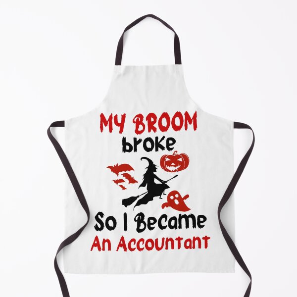 Item preview, My Broom Broke So I Became An Accountant designed and sold by BhavyaBathla.