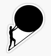 Sisyphus, the king of Ephyra Sticker