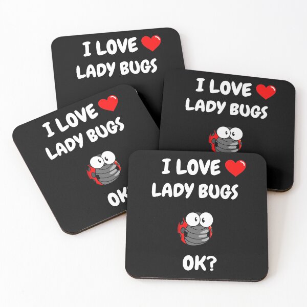 Item preview, I love ladybugs designed and sold by BuddyBoots.