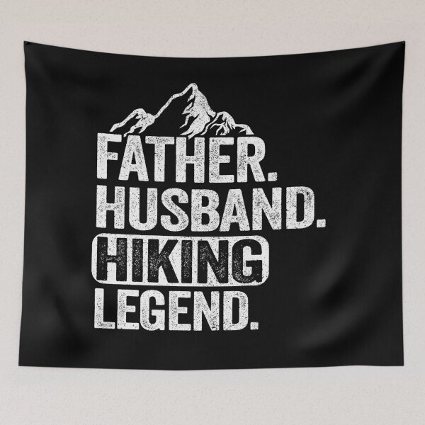 Item preview, Father Husband Hiking Legend Hiker Outdoor Gift designed and sold by Stronzi.