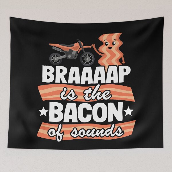 Item preview, Braaaap Is The Bacon Of Sounds Funny Motocross designed and sold by Stronzi.