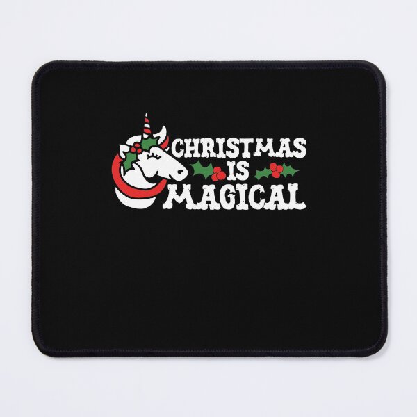 Item preview, Christmas is Magical Unicorn designed and sold by FrictionMaxxing.