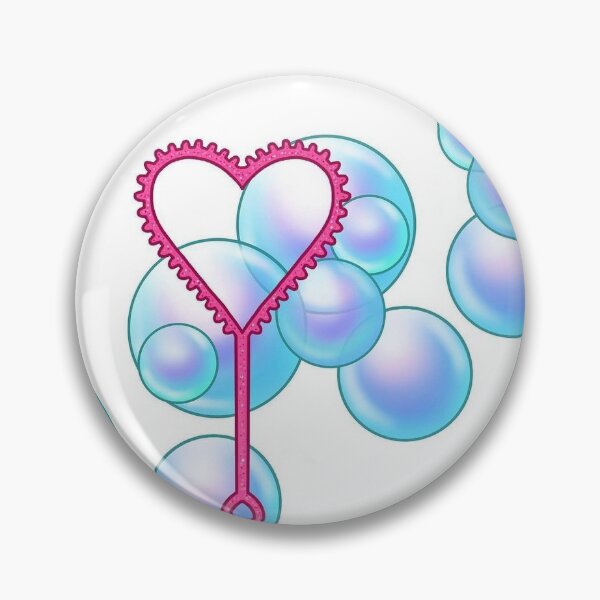Item preview, heart bubble wand designed and sold by Anna Orlandi.