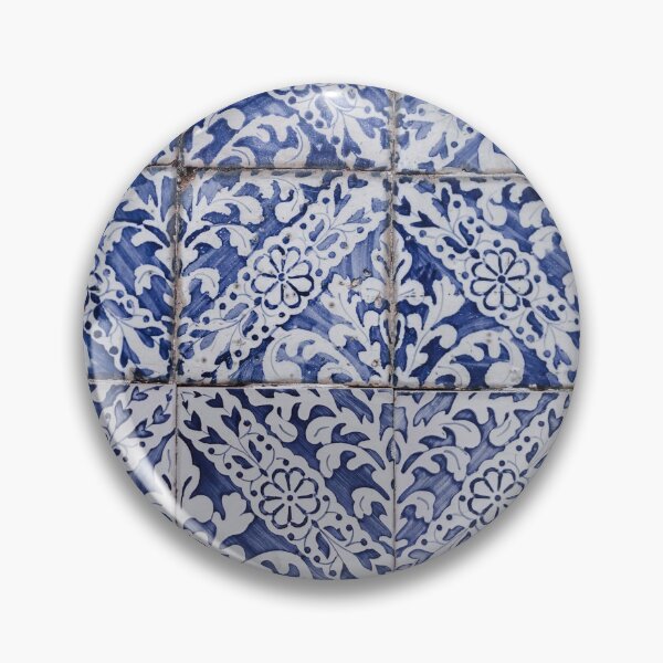 Item preview, Portuguese Blue and White Tile Pattern designed and sold by lalasloft.