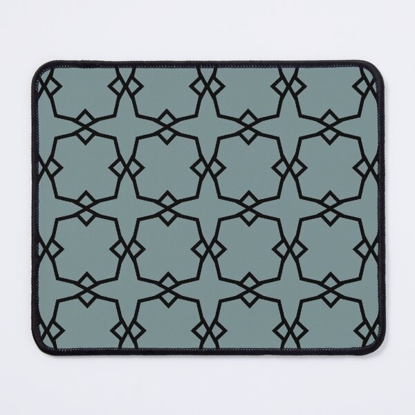 Item preview, Blue Green and Black Tessellation Line Pattern 30 Coordinates W/ Sherwin Williams Moody Blue SW 6221 2022 Popular Color - Colour - Hue designed and sold by ColorOfTheYears.