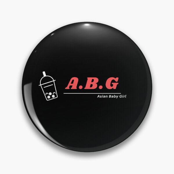 Item preview, Asian Baby Girl (White on Black) designed and sold by Daebakshop.