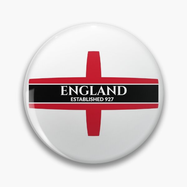 Item preview, England Established 927 English St George Flag (Inverse Text) designed and sold by Worldesigns by Artsiren.