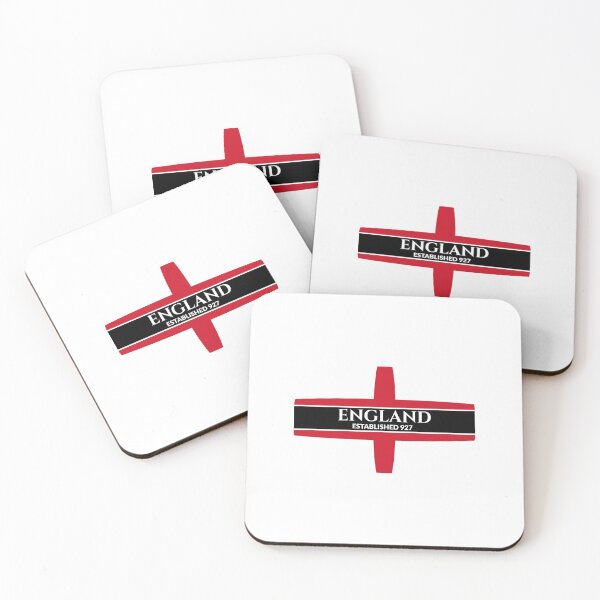 Item preview, England Established 927 English St George Flag (Inverse Text) designed and sold by Worldesigns by Artsiren.