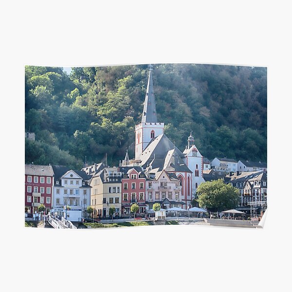 St. Goar along the Rhine Poster