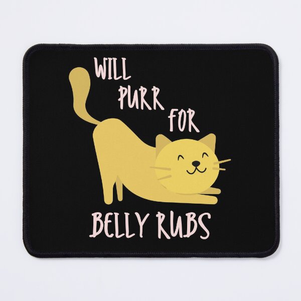 Item preview, Will Purr For Belly Rubs Cute Baby Kitty designed and sold by Legit Hooligan.