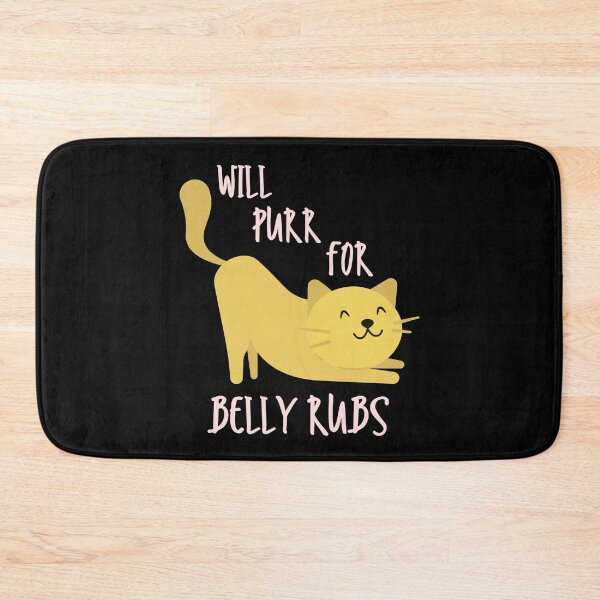 Item preview, Will Purr For Belly Rubs Cute Baby Kitty designed and sold by Legit Hooligan.