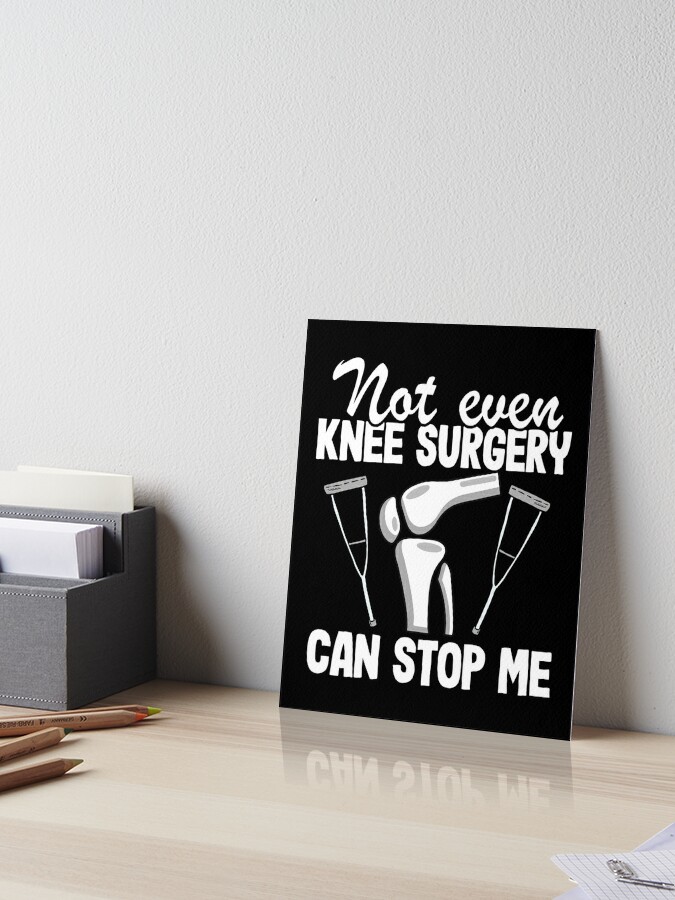 Not Even Knee Surgery Can Stop Me Knee Replacement Throw Pillow by Stronzi