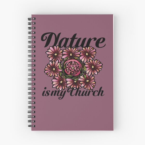 Item preview, Nature is my Church Pagan Pentacle designed and sold by FrictionMaxxing.