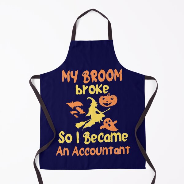 Item preview,  My Broom Broke So I Became An Accountant designed and sold by BhavyaBathla.