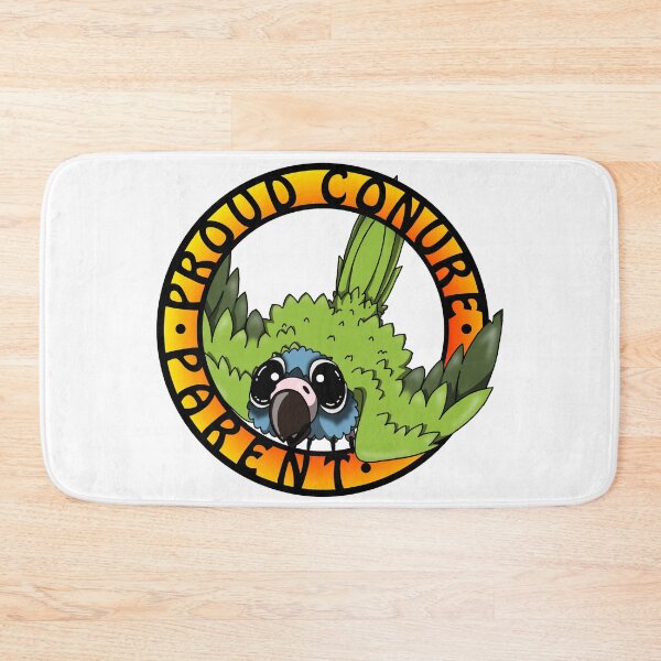 Item preview, Proud Blue Crowned Conure Parent designed and sold by Katrina Montgomery.