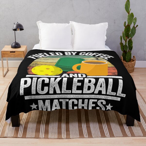 Item preview, Fueled By Coffee And Pickleball Matches Funny Pickleball designed and sold by Stronzi.