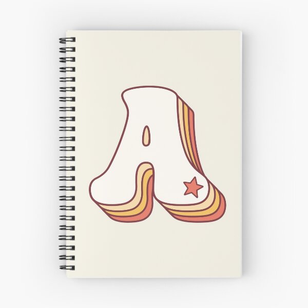 Artikelvorschau, Buchstabe A Retro entworfen und verkauft von OkihanaShop.