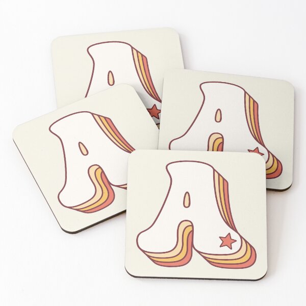 Item preview, Letter A Retro designed and sold by OkihanaShop.