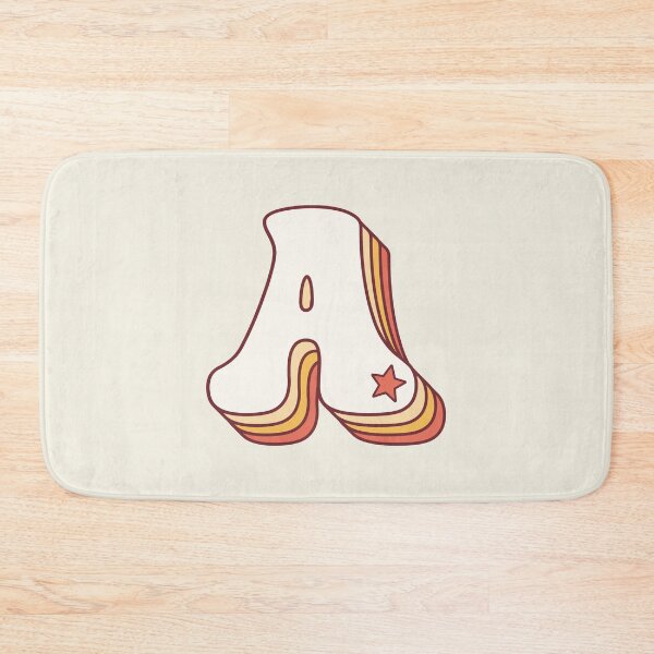 Item preview, Letter A Retro designed and sold by OkihanaShop.