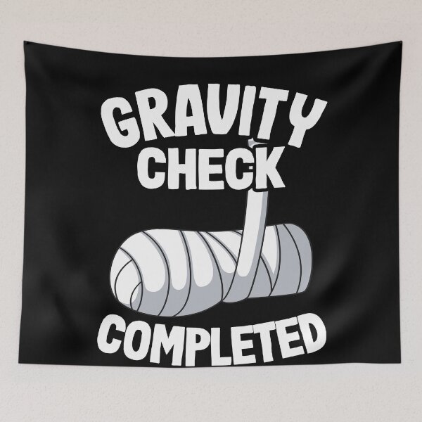 Item preview, Broken Arm Get Well Soon Gravity Check Completed designed and sold by Stronzi.