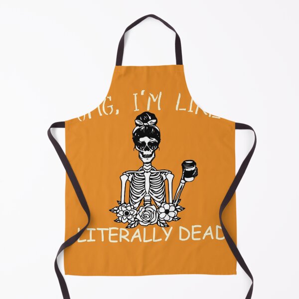 Item preview, Fall Shirt Monogram Halloween, OMG literally dead women with coffee designed and sold by theDlab.
