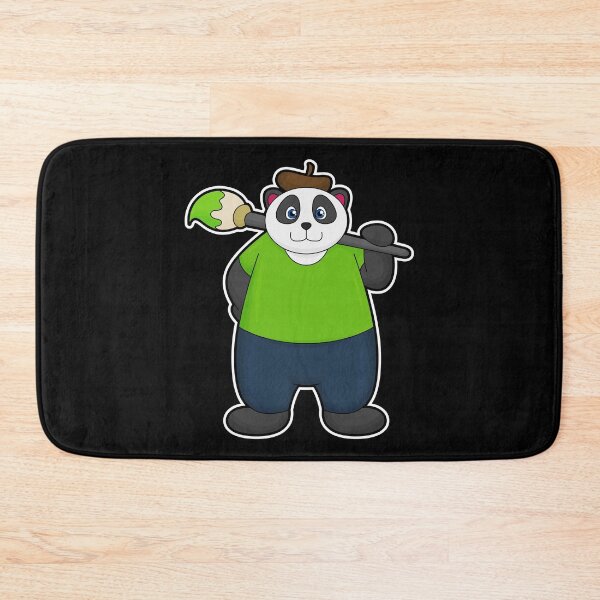 Item preview, Panda as Painter with Paintbrush designed and sold by Snabdesign84.