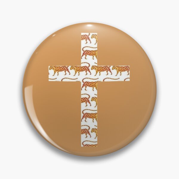 Item preview, Cheetah Christian Cross designed and sold by DesignsByGQ.