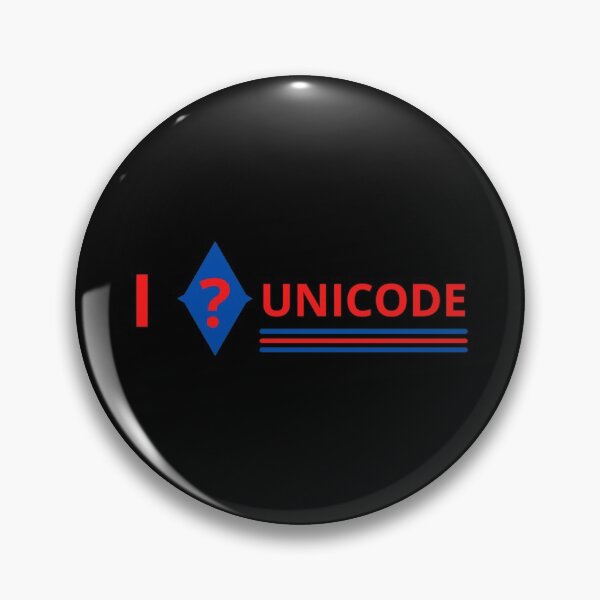 Item preview, I UNICODE Computer Programmer Coder Gift Design designed and sold by Sheepherder120.