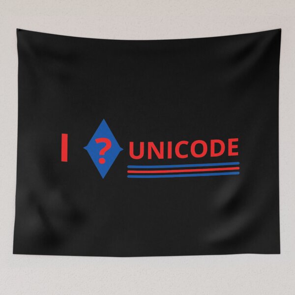 Item preview, I UNICODE Computer Programmer Coder Gift Design designed and sold by Sheepherder120.