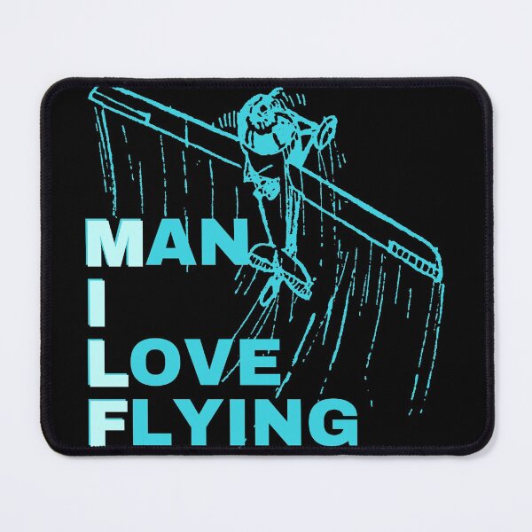 Item preview, MILF Man I Love Flying designed and sold by stickers-custom.
