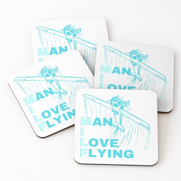 Item preview, MILF Man I Love Flying  designed and sold by stickers-custom.