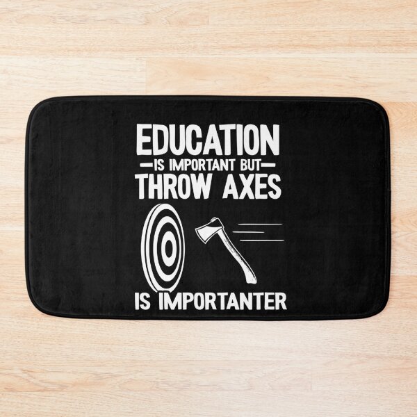 Item preview, Education & Axe Throwing Quote Hobby Funny Gift designed and sold by Stronzi.