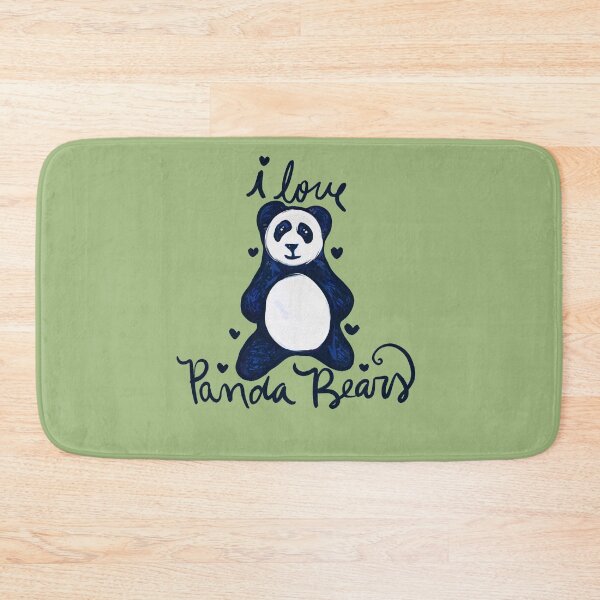 Aperçu de l'œuvre I love Panda Bears créée et vendue par FrictionMaxxing.