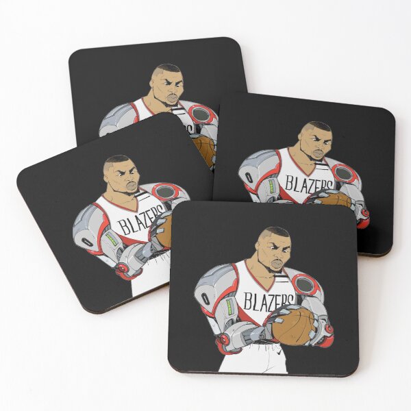 Item preview, Damian Lillard - Dame Time Robot designed and sold by Basketball For Life.
