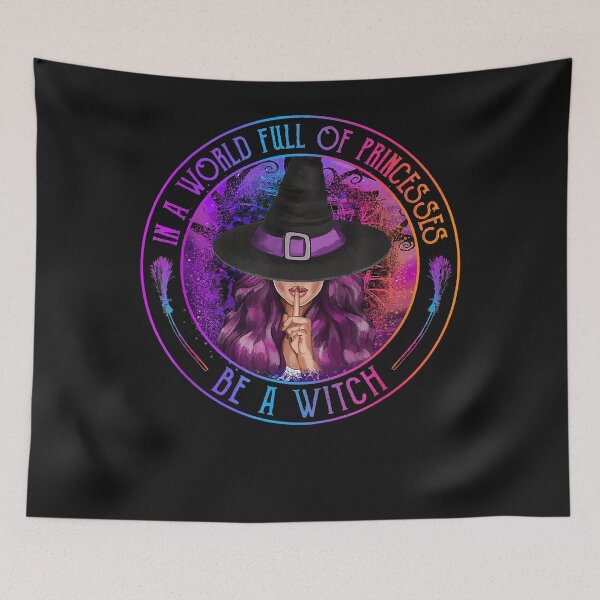 Item preview, Happy Halloween Im a world full of princessfs Be A witch classic T shirt designed and sold by TalbotElizabeth.
