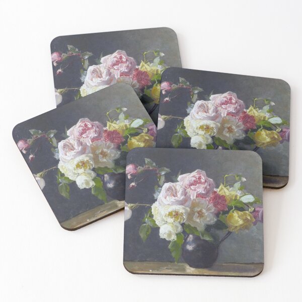 Item preview, Lucien Biva Sill Life Rosas en un jarrón designed and sold by DiscoGypsyFish.