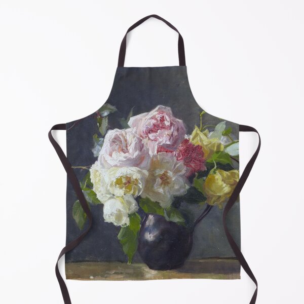 Item preview, Lucien Biva Sill Life Roses in a Vase designed and sold by DiscoGypsyFish.